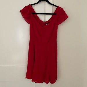 Off-shoulder Reformation Mini dress